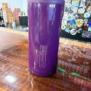 BrüMate Purple Insulated Slim Can Cooler